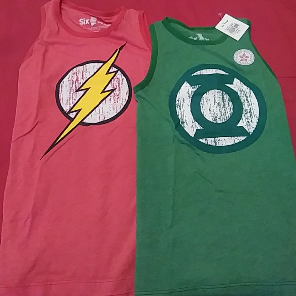 Six Flags tank tops
